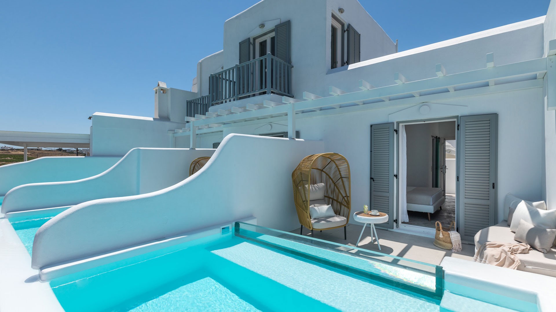 Ocean View Junior Suite, Heated, Private, Infinity Pool with Glass Wall
