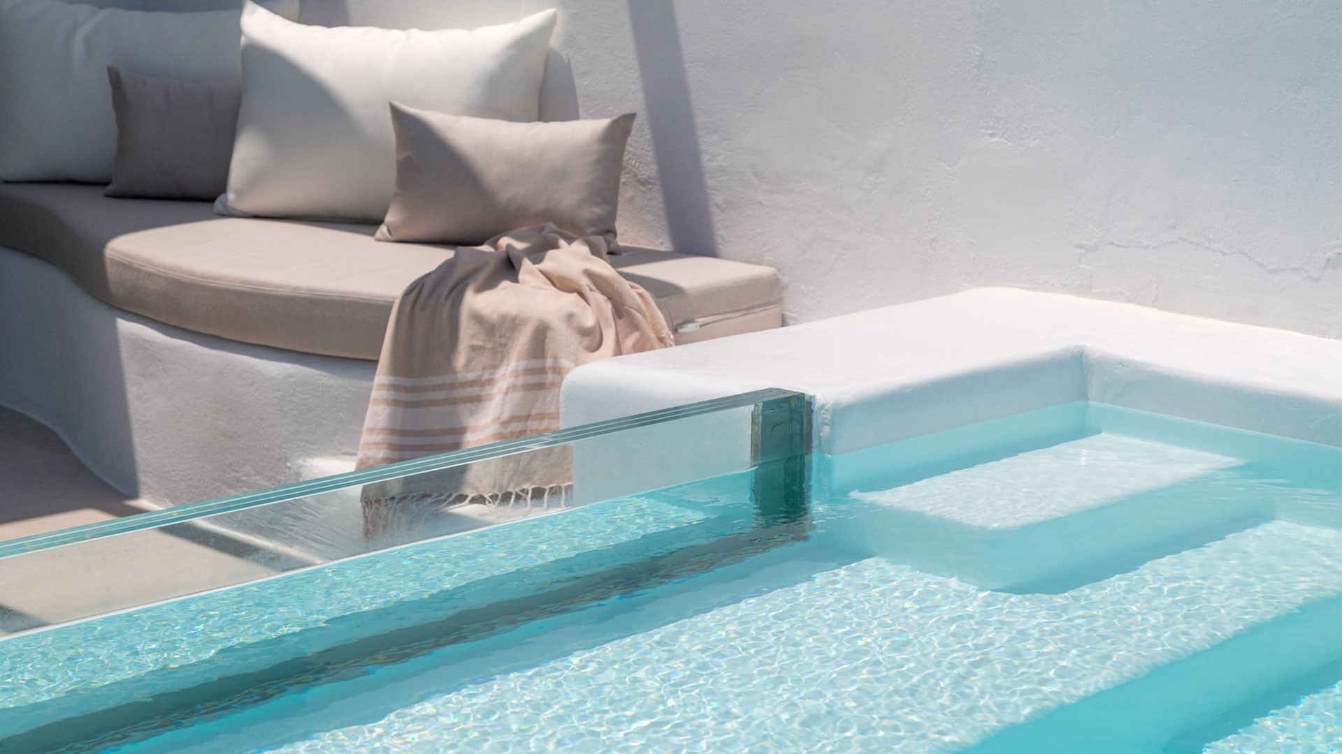 Ocean View Junior Suite, Heated, Private, Infinity Pool with Glass Wall