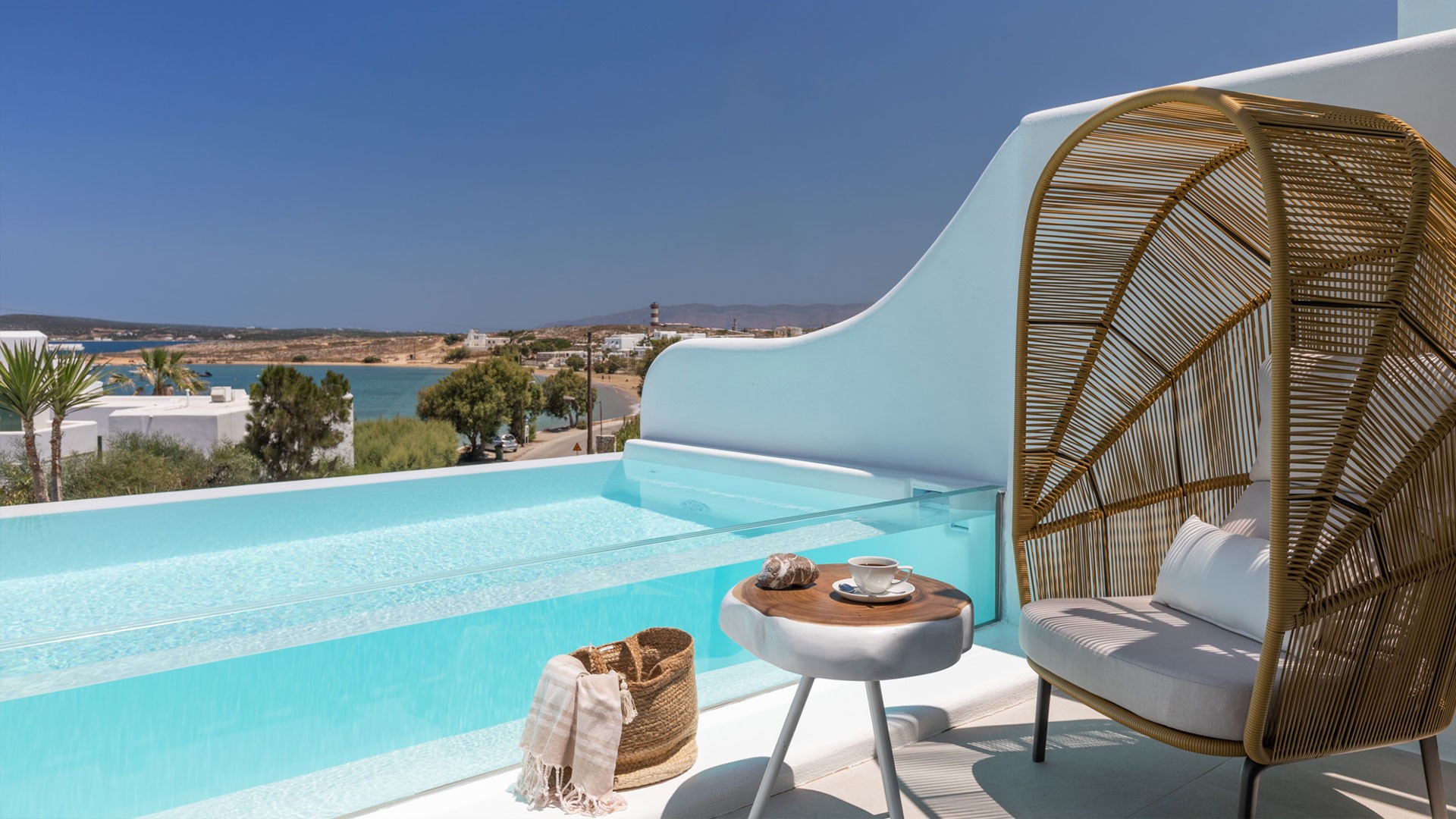 Ocean View Junior Suite, Heated, Private, Infinity Pool with Glass Wall