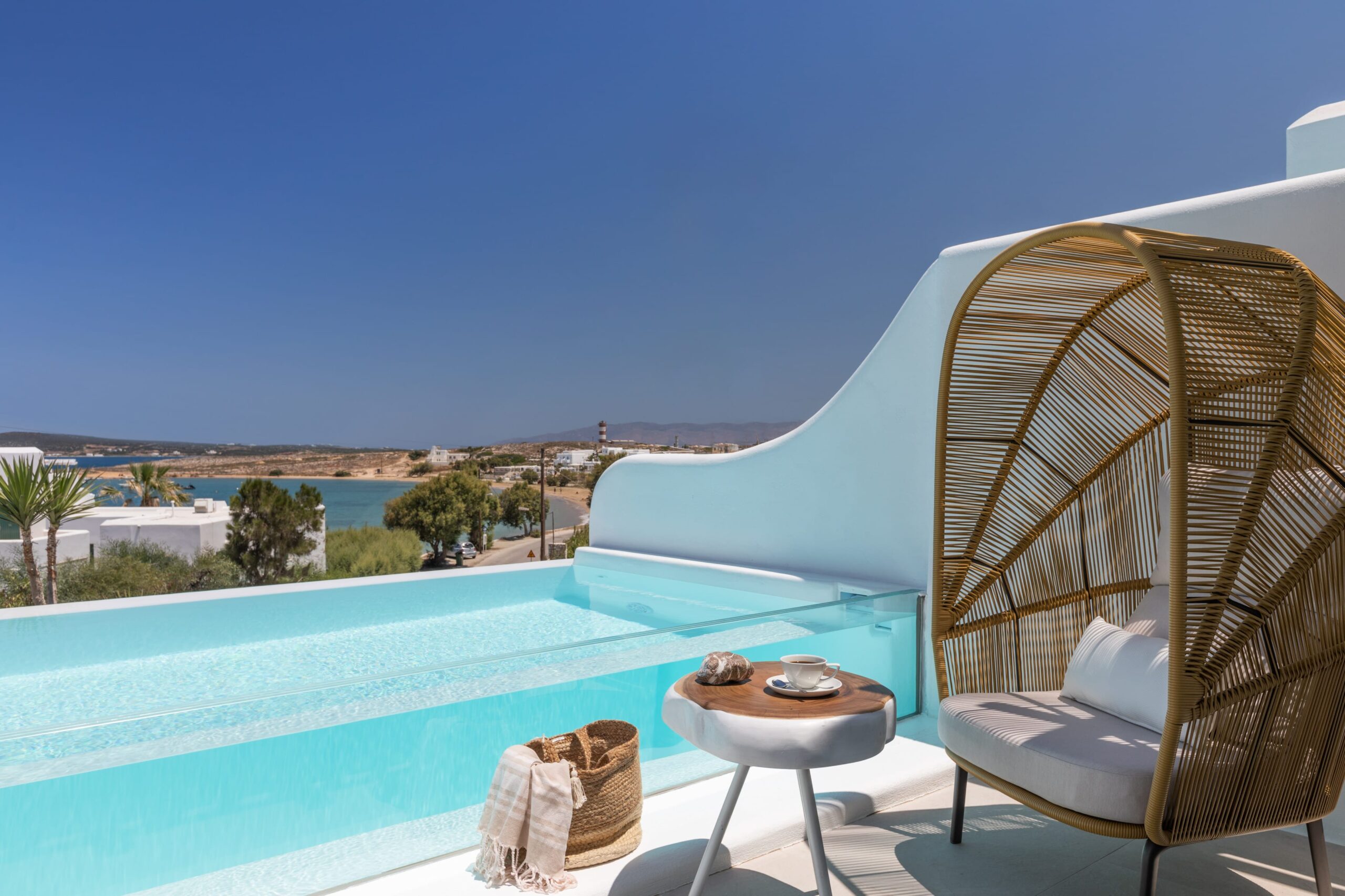 Ocean View Junior Suite, Heated, Private, Infinity Pool with Glass Wall